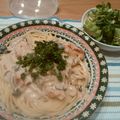 ishimika12's cooksnap of when they made 鮭ときのこのクリームパスタ.
