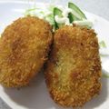 蒼緑茶's cooksnap of when they made お肉屋さん風◇コロッケ.
