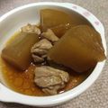 ちーこママ☆'s cooksnap of when they made シンプルなのに美味しい♪大根と鶏肉の煮物.