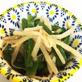 yuu93mama's cooksnap of when they made 常備菜におつまみに♡もやピーナムル.