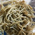 mkksk's cooksnap of when they made 簡単☆レンチンごぼうと人参のきんぴら.