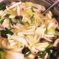 りん♫'s cooksnap of when they made ゴマ味噌味！！！我が家の手作り牡蠣鍋♡.