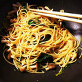 タビ:P♡'s cooksnap of when they made 鮭としめじの和風パスタ.