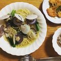 CoCoa☆'s cooksnap of when they made 　ベビーホタテのスープスパゲティ 　　　.