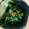 ちぃちゃんの新米ママ's cooksnap of when they made ほうれん草のおひたし.