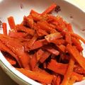 ひっとんわーるど's cooksnap of when they made にんじんのきんぴら.