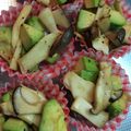 すぷも's cooksnap of when they made アボカドとエリンギのガーリック炒め.