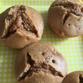 ひぃちゃん827's cooksnap of when they made チョコレートレンジ蒸しパン☆ノンバター★.