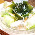 だんな様は料理人's cooksnap of when they made 海草・豆腐・レタス・ゴマダレサラダ.