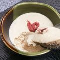 ねこドーナツ's cooksnap of when they made 桃とホワイトチョコの♥レアチーズケーキ.