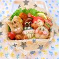 ・ゆうり・'s cooksnap of when they made ☆キャラ弁に。濃いぃ茶色ご飯☆.