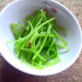 nosso's cooksnap of when they made 地三つ葉の茎の酢味噌あえ.