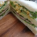 クックHGEKWD☆'s cooksnap of when they made ルッコラとハム玉子サンド.