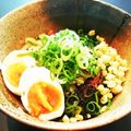 ひょっこりヒョコタン's cooksnap of when they made 簡単明太子ぶっかけうどん.