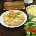 ハミィ's cooksnap of when they made ひな祭りに♡ちらし寿司ケーキ.