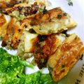 あむじぃさん's cooksnap of when they made 餃子のタネをリメイク♪ちくわの肉詰め.