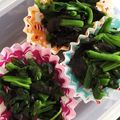 みう☆料理初心者's cooksnap of when they made お弁当♡冷凍保存　ほうれん草の磯辺和え.