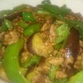 kazu5235's cooksnap of when they made ピーマンと挽き肉のピリ辛炒め♪.