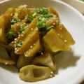 低カロ探検隊's cooksnap of when they made ちくわぶとれんこんの炒め煮.