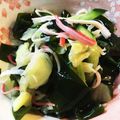 ☆ゆきんこっこ☆'s cooksnap of when they made 箸休めにも★キャベツとわかめの酢の物.