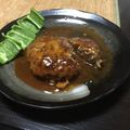 ドラむすこ's cooksnap of when they made ☆ふわふわ煮込みハンバーグ☆.