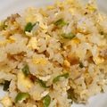 urararara's cooksnap of when they made ピーマンチャーハン.