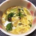 クックIKDMZ5☆'s cooksnap of when they made チンゲンサイとしめじのスープ【学校給食】.