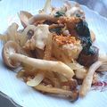 oBsession's cooksnap of when they made 豆腐としめじの大葉炒め☆焼肉のたれで♪.