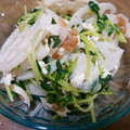 鬼嫁軍曹's cooksnap of when they made ささみと豆苗とれんこんのさっぱり梅和え.