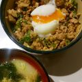 うるめ母ちゃん's cooksnap of when they made 高野豆腐のそぼろ丼.