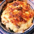 はなをを's cooksnap of when they made お店みたいだけど簡単☆なすのミートドリア.