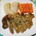 akokuma♪'s cooksnap of when they made ポークステーキ★ハニーマスタードソース.