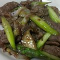 道化師毒猿's cooksnap of when they made 牛肉アスパラのオイスター炒め.
