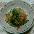 イックぴょ～ん's cooksnap of when they made 我が家の常備菜② 小松菜の煮浸し.