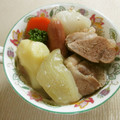 ☆Rokko☆'s cooksnap of when they made 塩豚と根菜の昆布茶煮【和風ポトフ】.