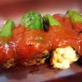 RINAmatin's cooksnap of when they made 切り方を変えるだけ！簡単ピーマンの肉詰め.