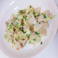 erina_82's cooksnap of when they made 豆苗豚バラエリンギのガーリックマヨ.