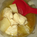 アフェ's cooksnap of when they made 炊飯器で！大根と手羽元の角煮風。.