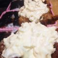 ママしおり's cooksnap of when they made 玉ねぎなし！揚げない！簡単チキン南蛮！.