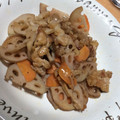 aki＊cook's cooksnap of when they made れんこんとカリカリ豚の黒こしょう炒め♪.