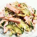 KUMI KUMI's cooksnap of when they made 焼き豚ピリ辛サラダ.