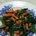 ミラクルクルygro's cooksnap of when they made ほうれん草とベーコンのバター炒め.