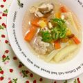 ふたごゆき's cooksnap of when they made 鶏肉ほろほろ～な　参鶏湯風簡単スープ.