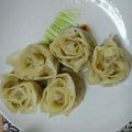 キッチン プーさん's cooksnap of when they made バラ餃子 餃子 ベジ餃子 QC 簡単.