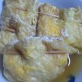 さくさくぱんた's cooksnap of when they made チーズインたまご巾着.