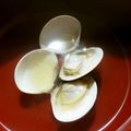 ぶどうなすび's cooksnap of when they made 春の香りを味わう、はまぐりのお吸い物.