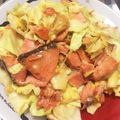 なるちゃんん's cooksnap of when they made 簡単！鮭の味噌マヨチャンチャン.