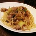 bigflowers's cooksnap of when they made マグロの和風パスタ.