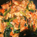 KSPP's cooksnap of when they made 鶏もも肉と小松菜の中華炒め.