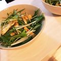 nashicook's cooksnap of when they made 水菜とカリカリ油揚げの味ポンサラダ.